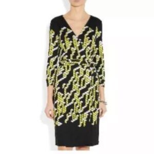 Diane Von Furstenberg SILK MID-LENGTH DRESS